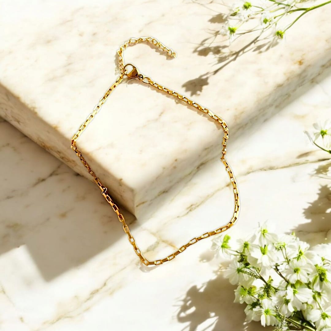 Tornozeleira elos cartier